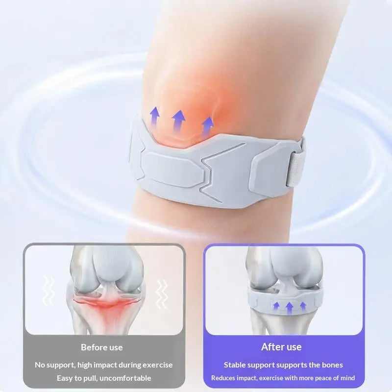 YOVIP Adjustable Patella Knee Strap – Shock Absorption Support Patella Knee Strap SWANS