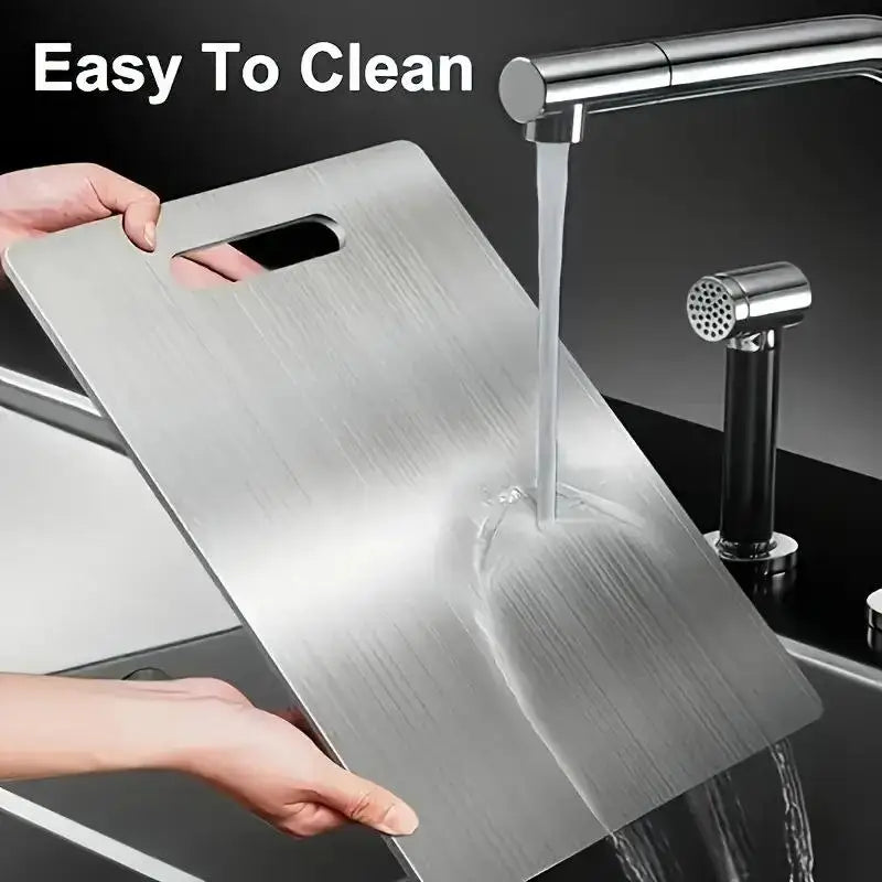 SWANS Stainless Steel Double-Sided Cutting & Dough Board Cutting Board SWANS