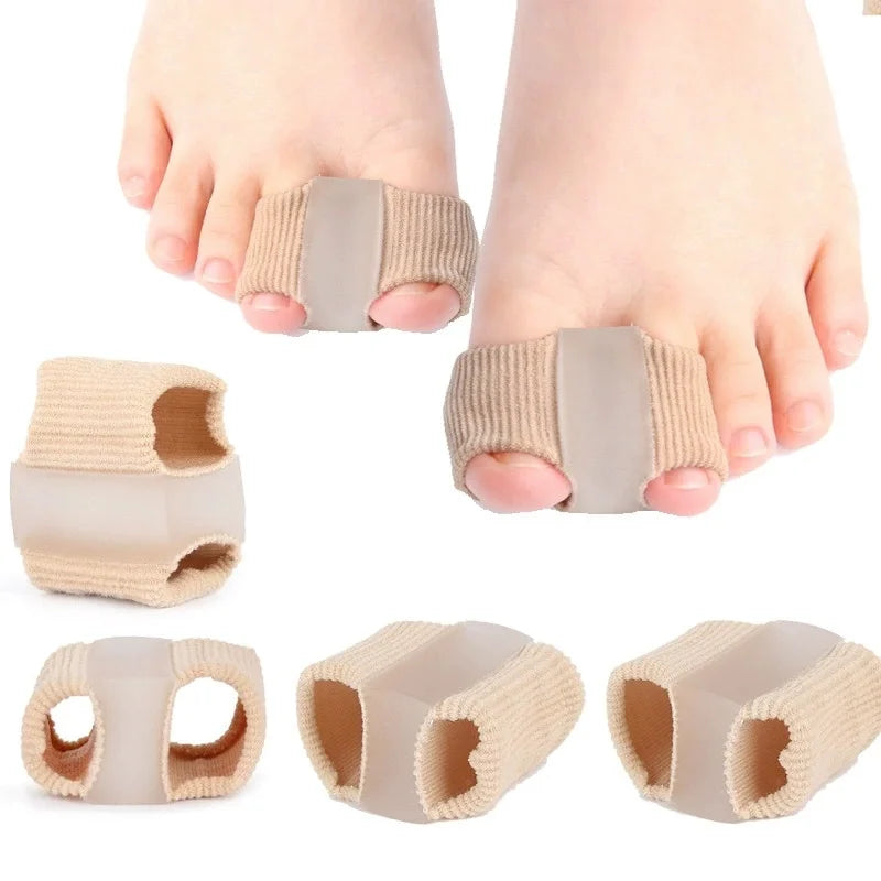 Silicone Toe Separator & Spreader – Big Toe Corrector 1/2/4pc Toe Separator SWANS