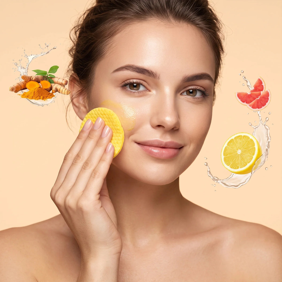 Turmeric Kojic Acid Cleansing Pads – Brightening Face Wipes Facial Cleansing Pads SWANS
