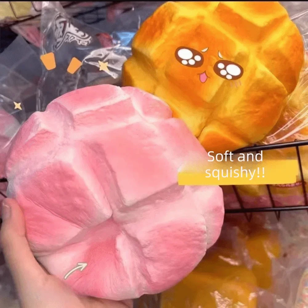 Toast Bread Squishy Slow Rising Squeeze Toy – Fidget & Gift Squishy Fidget Toy SWANS