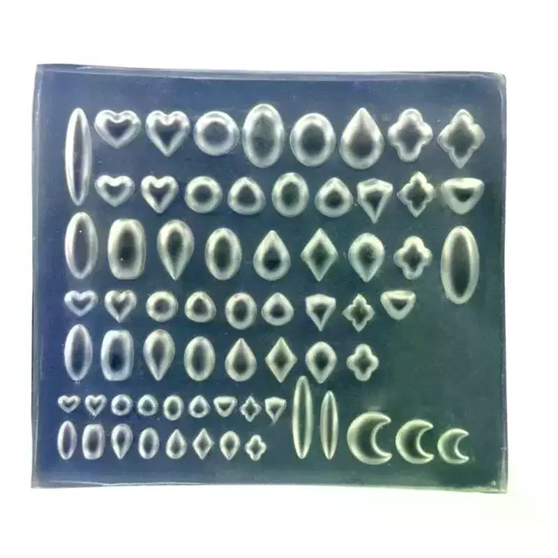 Vintage Gem Frame Silicone Mold – Nail Art & Resin DIY Silicone Craft Mold SWANS