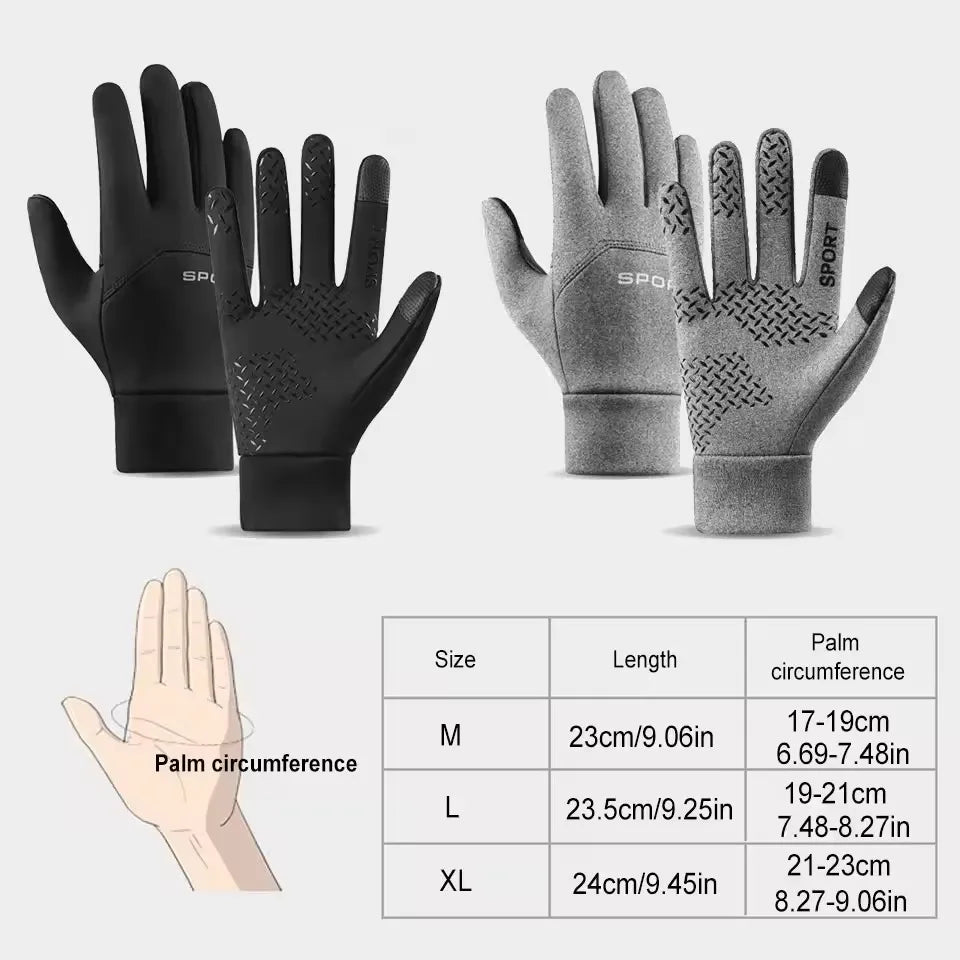 Touchscreen Winter Cycling Gloves – Windproof & Warm Unisex Cycling Gloves SWANS
