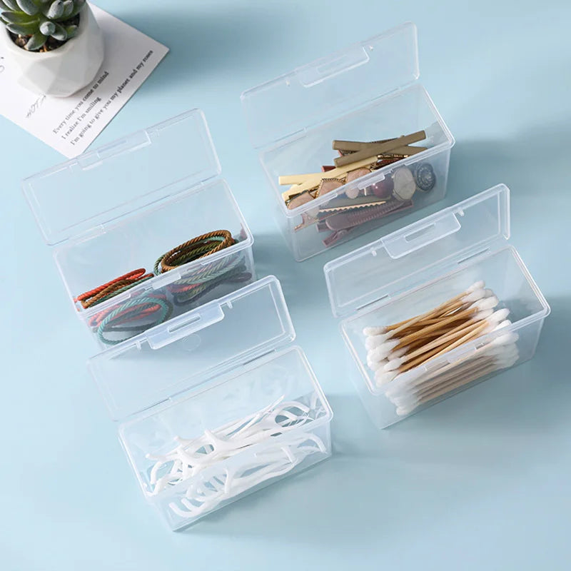 Clear Playing Card Deck Box – Poker Storage Case 1-2 Pack Card Storage Case SWANS