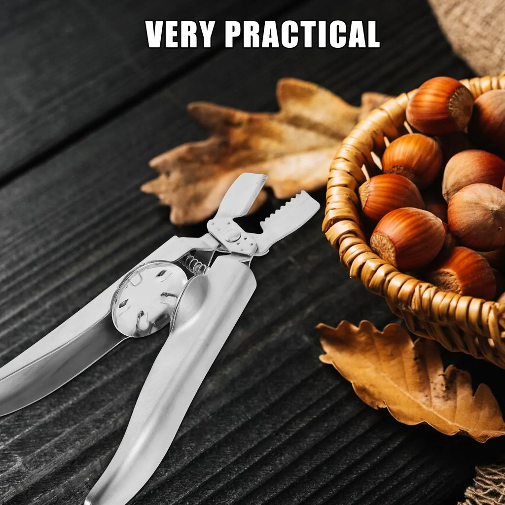 304 Stainless Steel Chestnut Opener & Nut Cracker Plier Tool Nut & Seafood Cracker SWANS