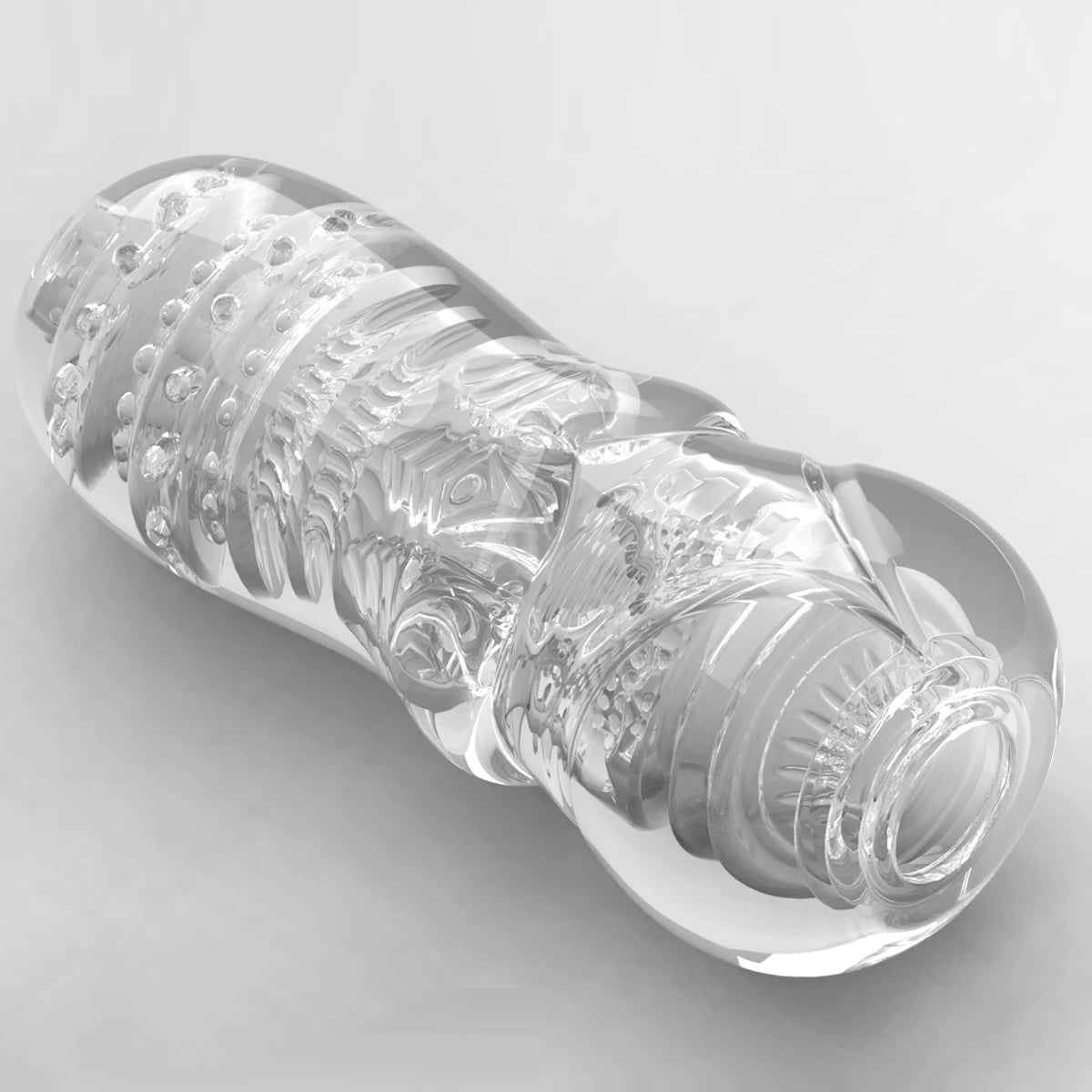 Men's Vacuum Pocket Stroker Cup – Soft TPE Textured Sleeve Male Stroker Cup SWANS QZ