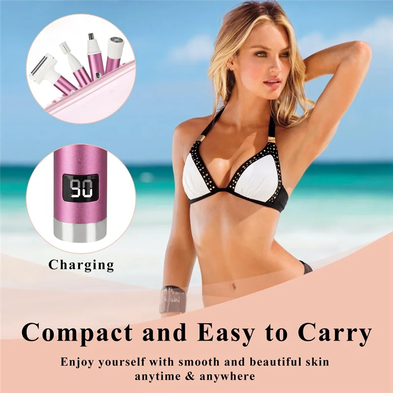 SWANS AA20 Cordless Electric Shaver & Bikini Trimmer Wet/Dry Women's Electric Shaver SWANS