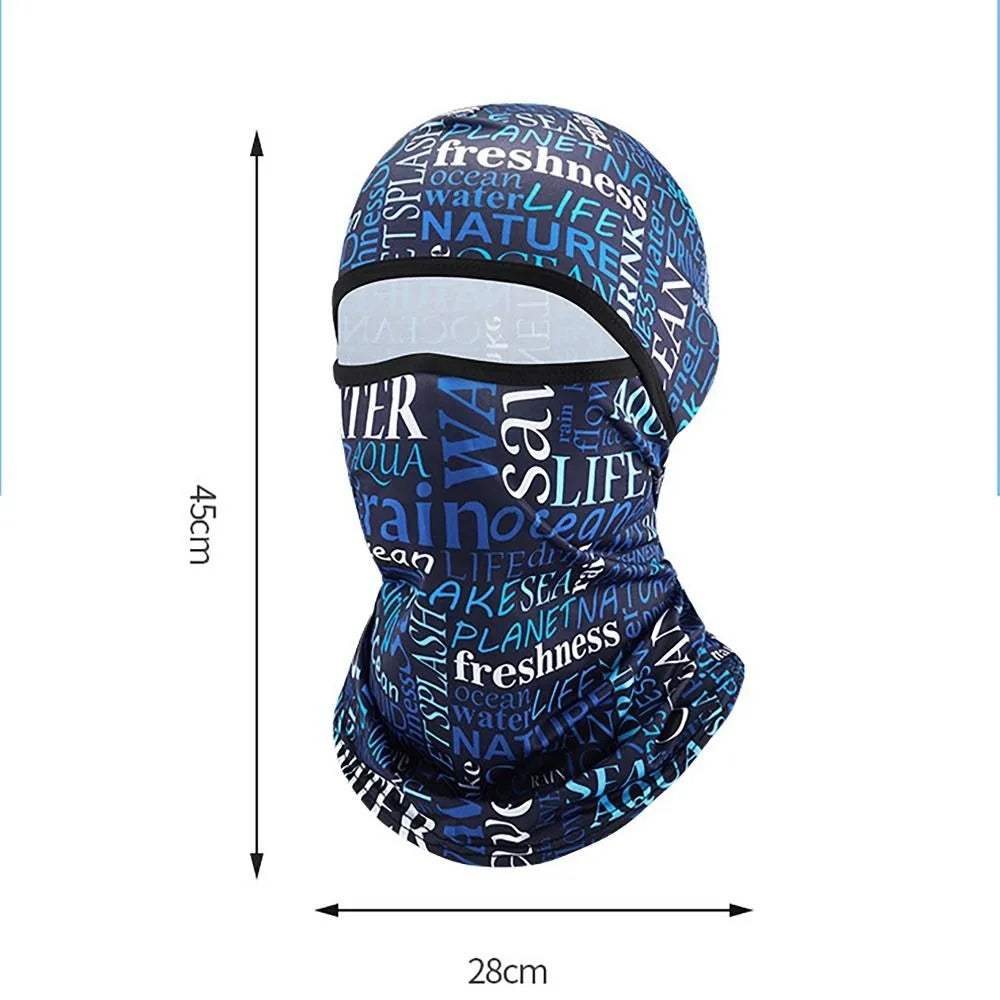 Full Face Balaclava – Cooling UV Sun Protection Cycling Cap Cycling Balaclava SWANS