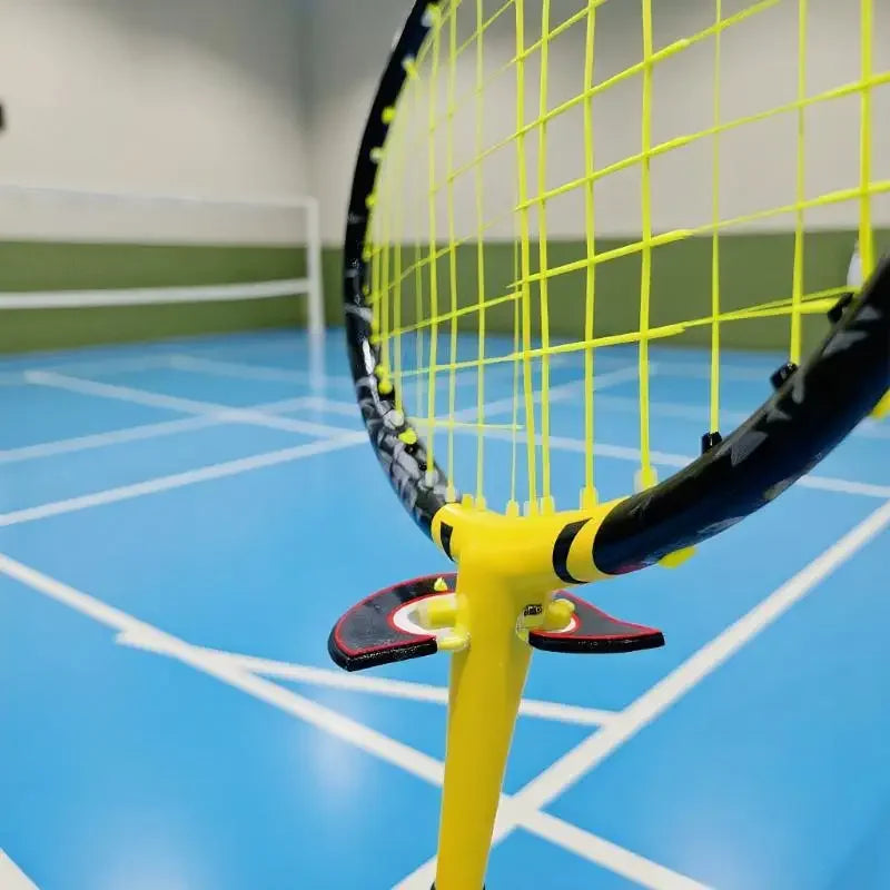 Wall Mounted Racket Holder – Stainless Steel Tennis & Badminton Hook Racket Wall Holder SWANS