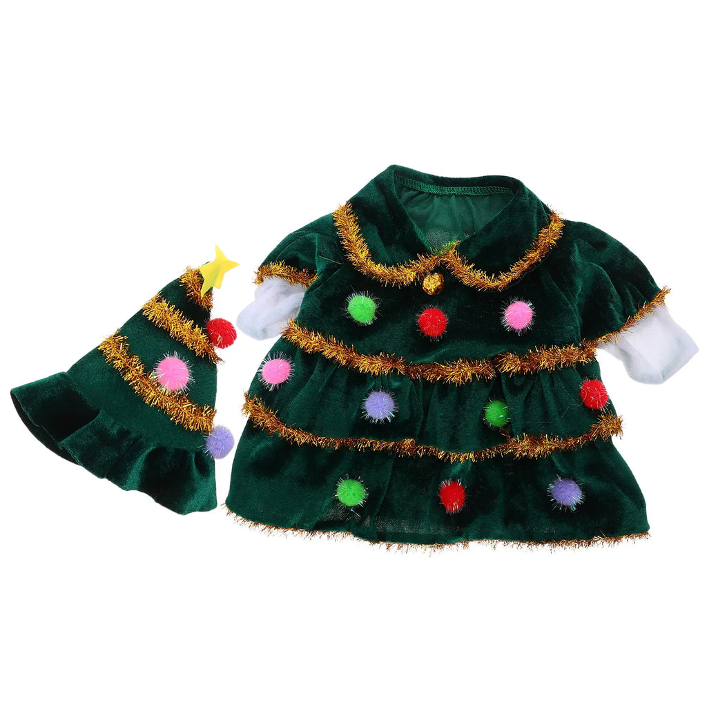 23 Inch Christmas Porch Goose Santa Outfit – Holiday Costume Holiday Goose Costume SWANS