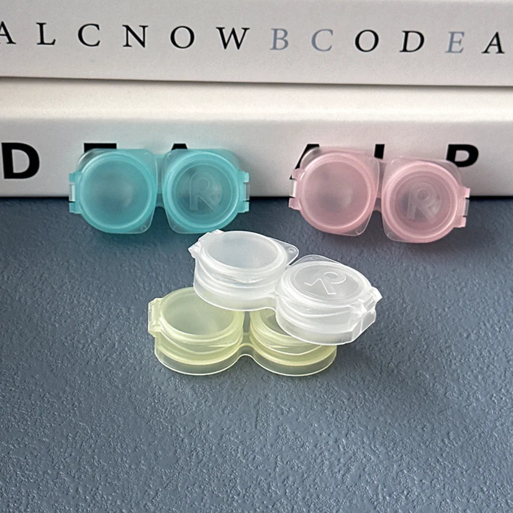 SWANS Mini Contact Lens Case – Candy Color Travel Holder Contact Lens Case SWANS