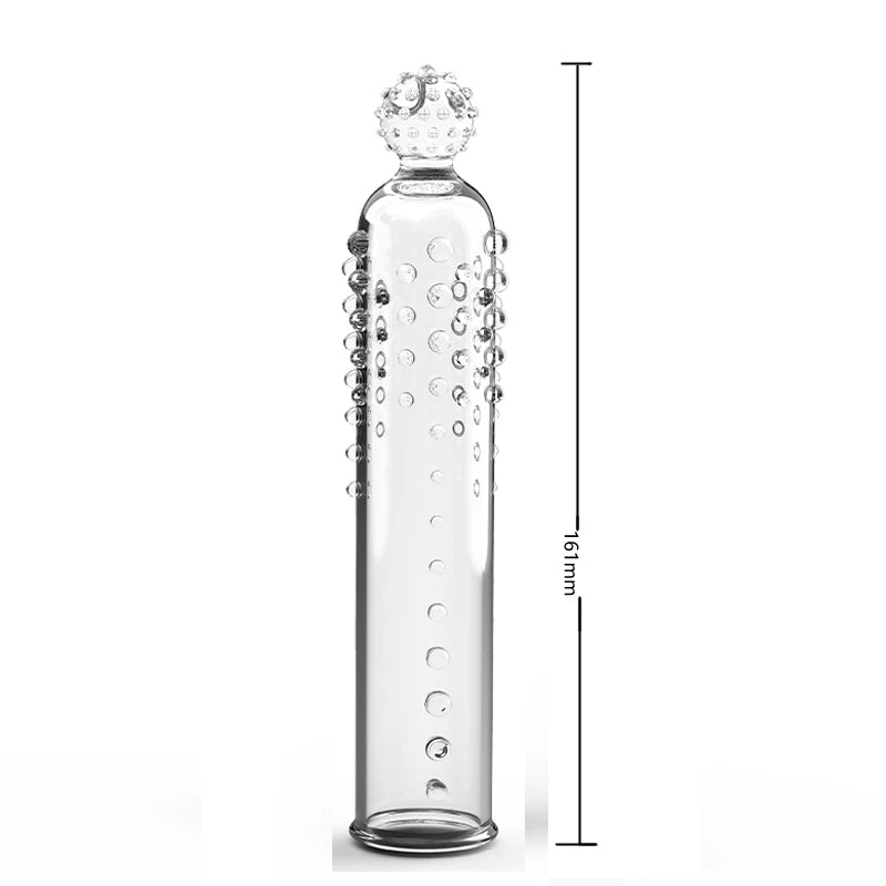 Textured Penis Sleeve TPE G-Spot Stimulating Intimacy Enhancer Intimacy Sleeve SWANS YXT