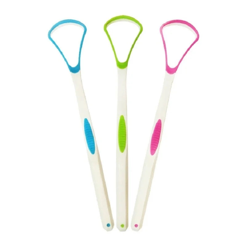 SWANS Silicone Tongue Scraper Brush – Fresh Breath Cleaner Tongue Scraper Brush SWANS