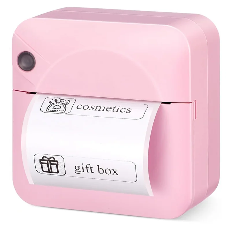 AA20 Mini Thermal Label & Sticker Printer – Ink-Free USB Thermal Label Printer SWANS As Shown NONE