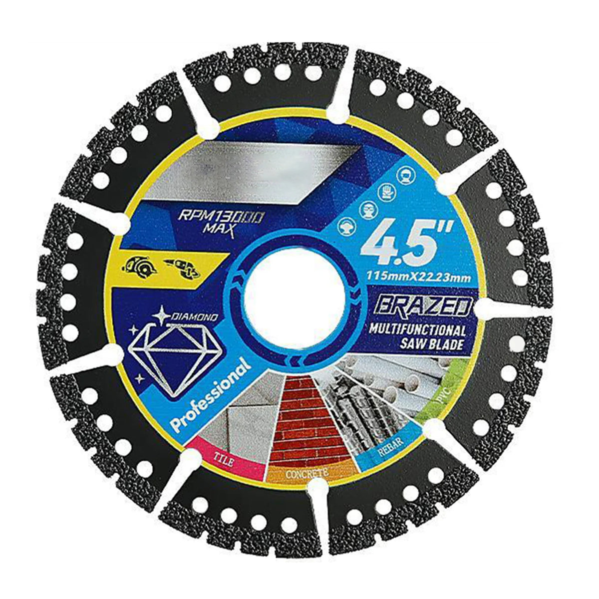 Diamond Angle Grinder Metal Cutting Disc – Heavy Duty Wheel Metal Cutting Disc SWANS 1pc