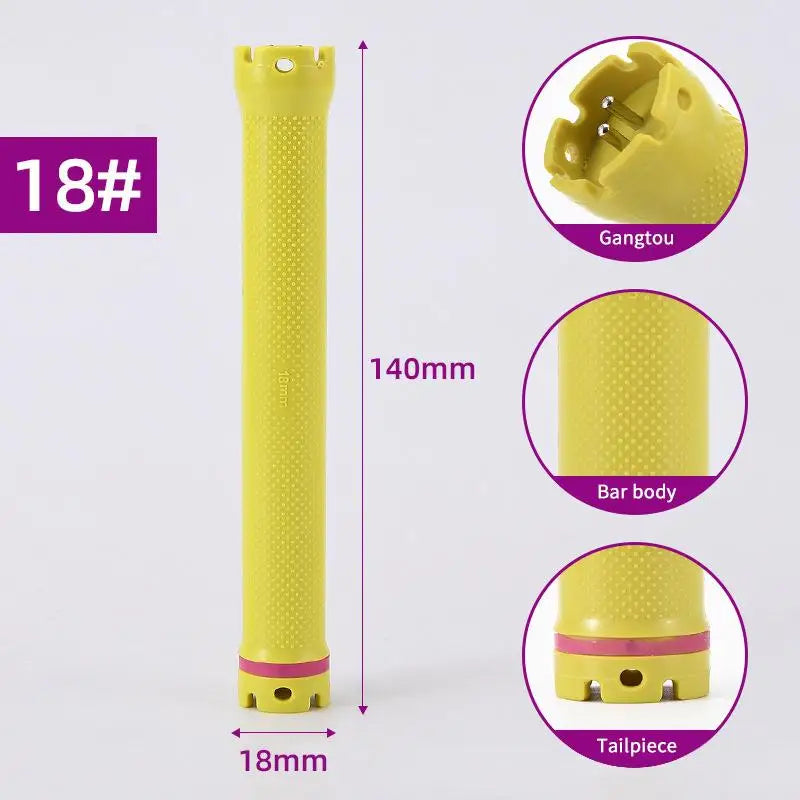 YOVIP 140mm 24V Digital Hot Perm Rod – French Wavy Curler Bar Hair Perm Rod SWANS 18 size