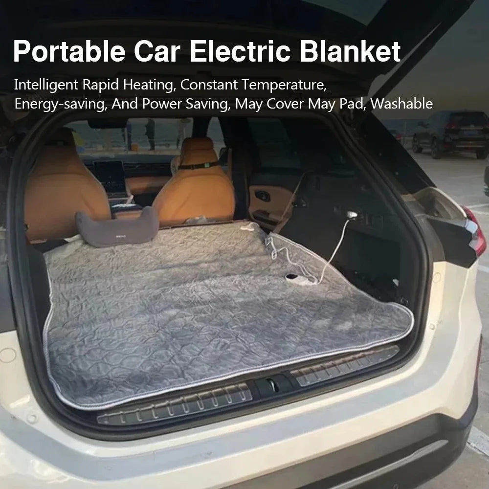 YTYIN 12V Electric Heated Blanket – Trucks & Camping Electric Heated Blanket SWANS