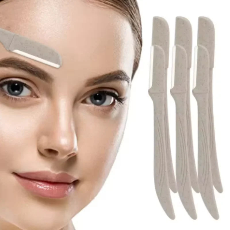 Eyebrow Razor Facial Trimmer – Safe Anti-Scratch 1/3/12 Pack Eyebrow Razor SWANS