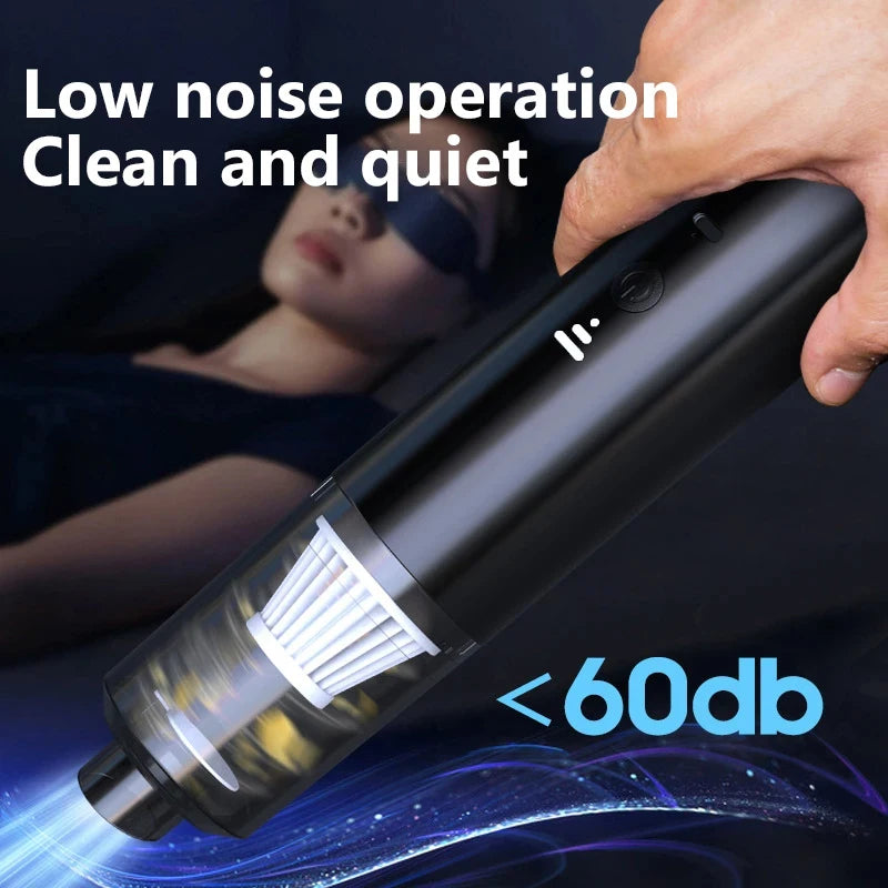 XMSJ Cordless Handheld Vacuum – 10000mAh HEPA, 200 Min Runtime Handheld Vacuum Cleaner SWANS