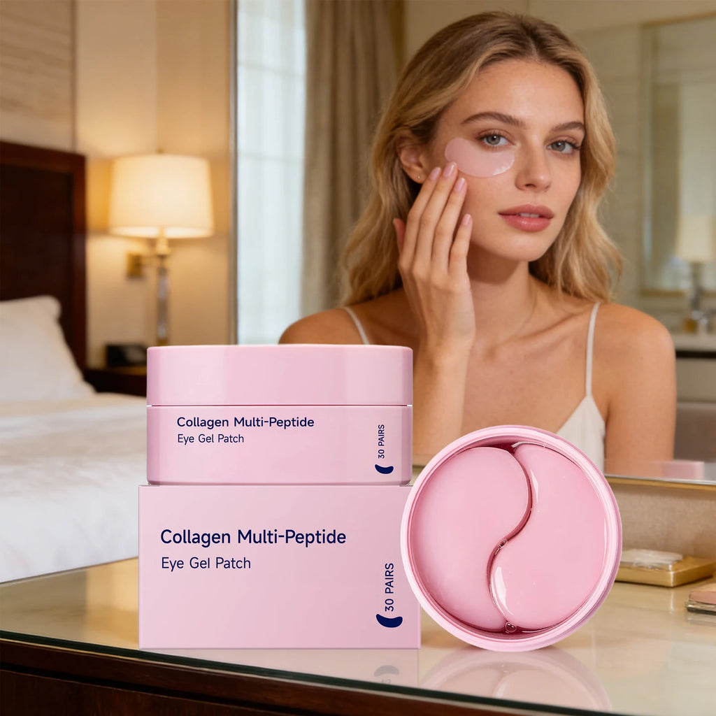Collagen Multi-Peptide Eye Gel Patches – 30 Pairs Firming Eye Gel Patches SWANS