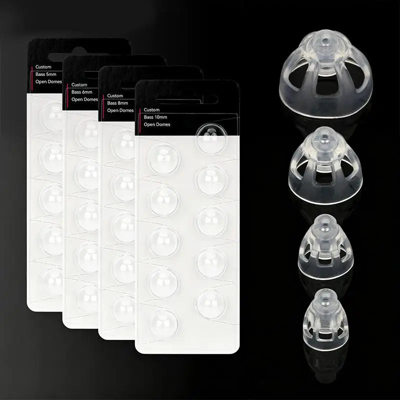 10-Pack Oticon Minifit Hearing Aid Domes 5/6/8/10mm Replacement Hearing Aid Domes SWANS