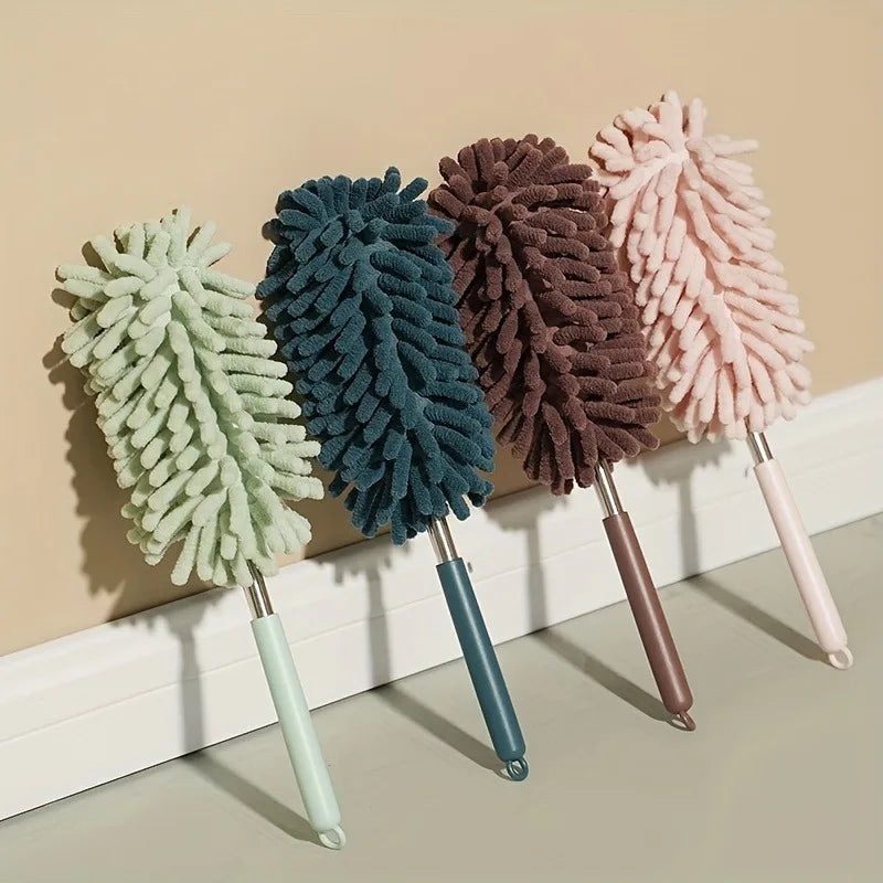 SWANS Mini Retractable Curved Duster – Car & Home Use Retractable Duster SWANS