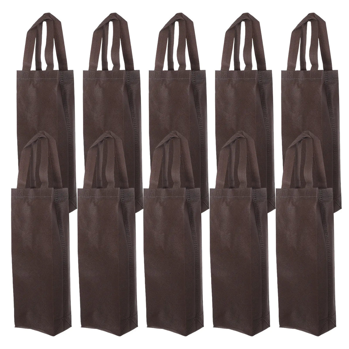 20-Pack Reusable Black Wine Bottle Tote Bags with Handles Wine Bottle Tote Bag SWANS