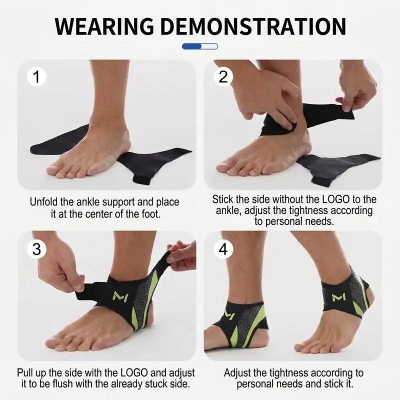 SWANS Unisex Ankle Brace – Running, Basketball & Soccer Ankle Support Brace SWANS