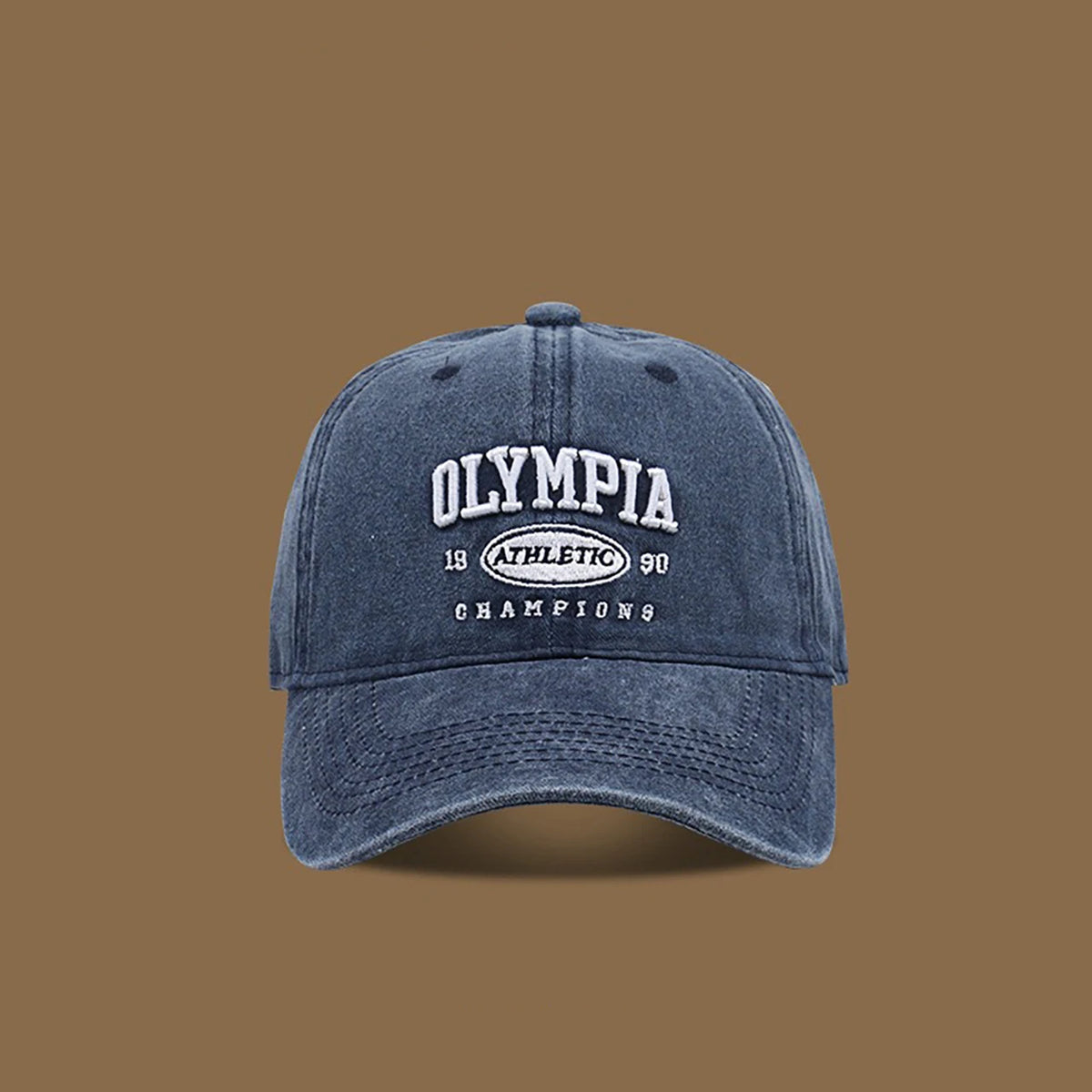 FAITOLAGI Letter Embroidery Baseball Cap – Unisex Visor Hat Baseball Cap SWANS navy blue Adjustable