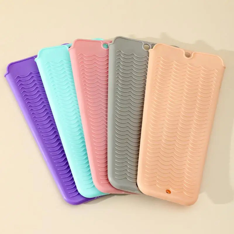 Silicone Heat-Resistant Curling Iron Cover & Storage Pouch Hair Tool Protector SWANS