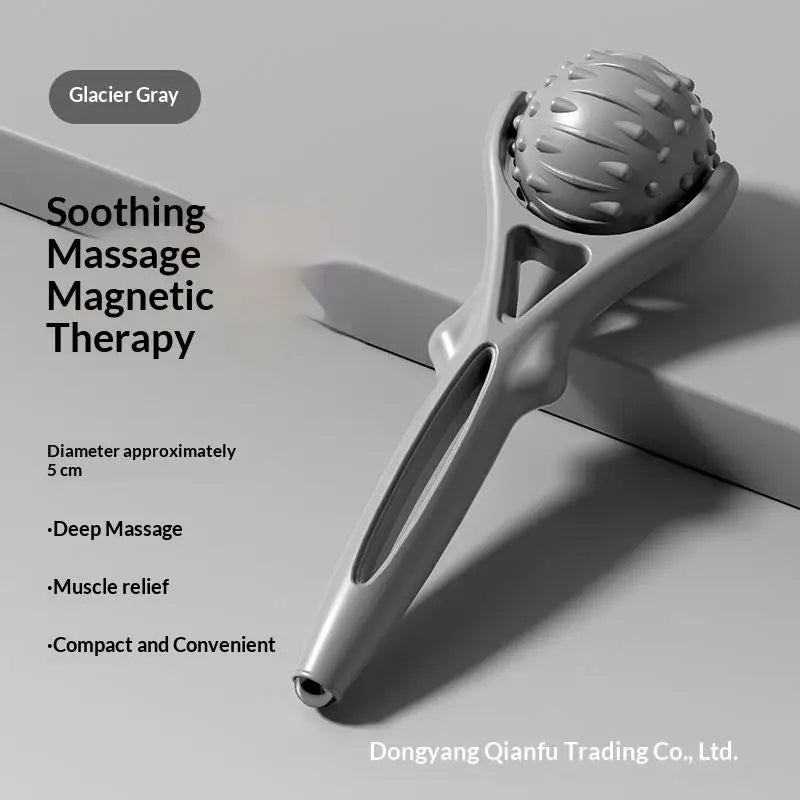 YOVIP Handheld Roller Massager & Massage Ball – Arm Leg Body Handheld Roller Massager SWANS 1 Gray