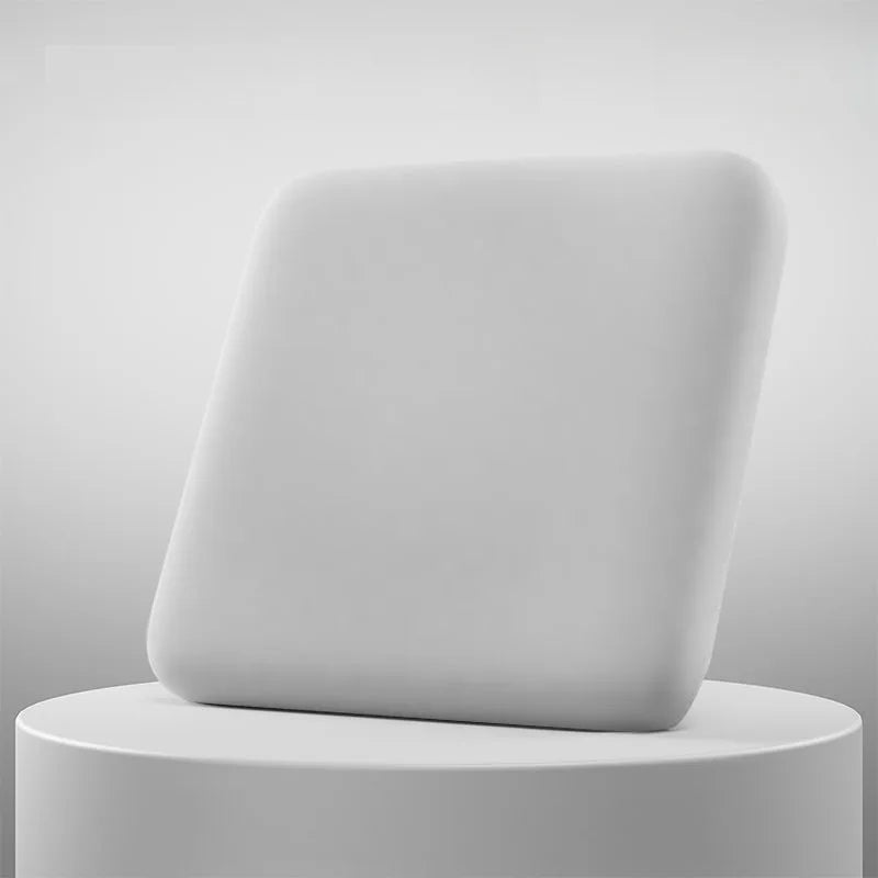 Ultra Thick Memory Foam Seat Cushion – Chair & Car Pad Foam Seat Cushion SWANS grey