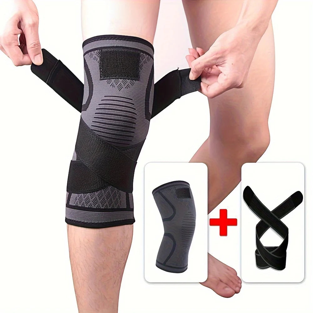 SWANS Nylon Knit Knee Brace – Anti-Slip Sport Support Sleeve Knee Support Brace SWANS