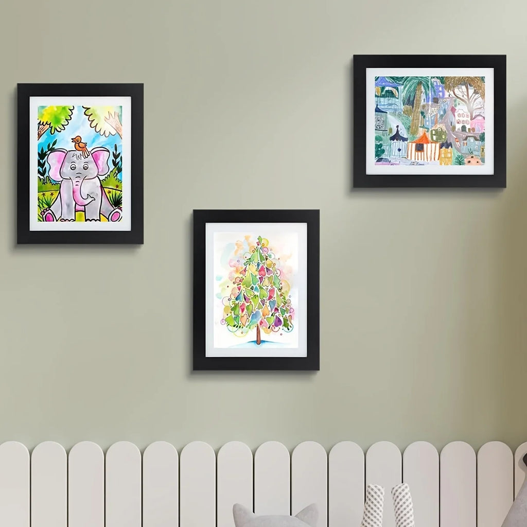 Kids Art Display Frame – Front Opening Changeable Artwork Frame Kids Artwork Frame SWANS