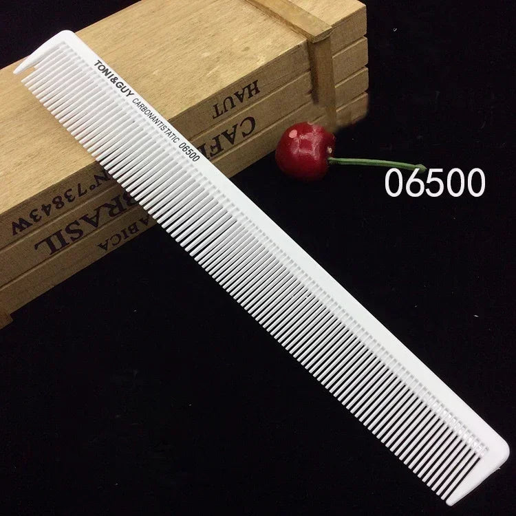 SWANS White Carbon Fiber Barber Comb – Professional Salon Tool Barber Hair Comb SWANS 06500