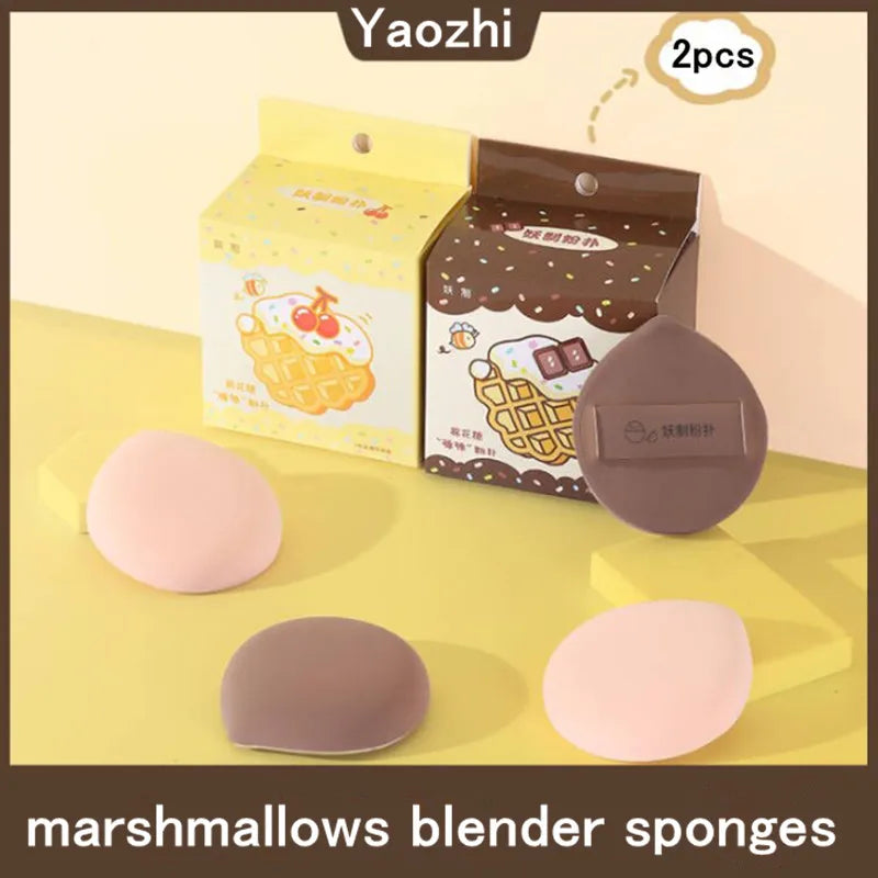 Yaozhi 2-Pack Air Cushion Makeup Sponge Puff – Wet & Dry Blender Makeup Sponge Puff SWANS