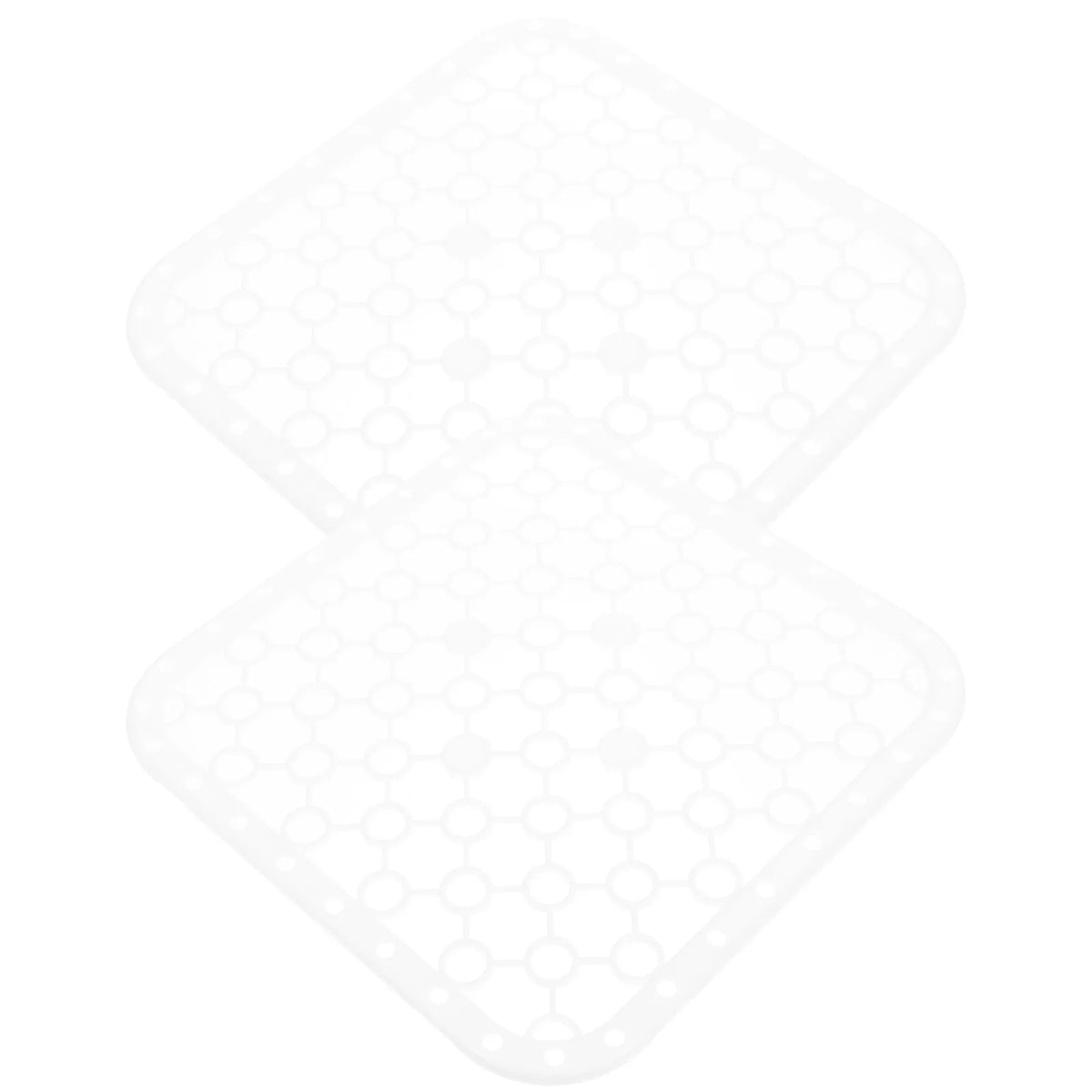 2-Pack Kitchen Sink Protector Mats – Hollow Drain Pad Sink Protector Mat SWANS Default Title
