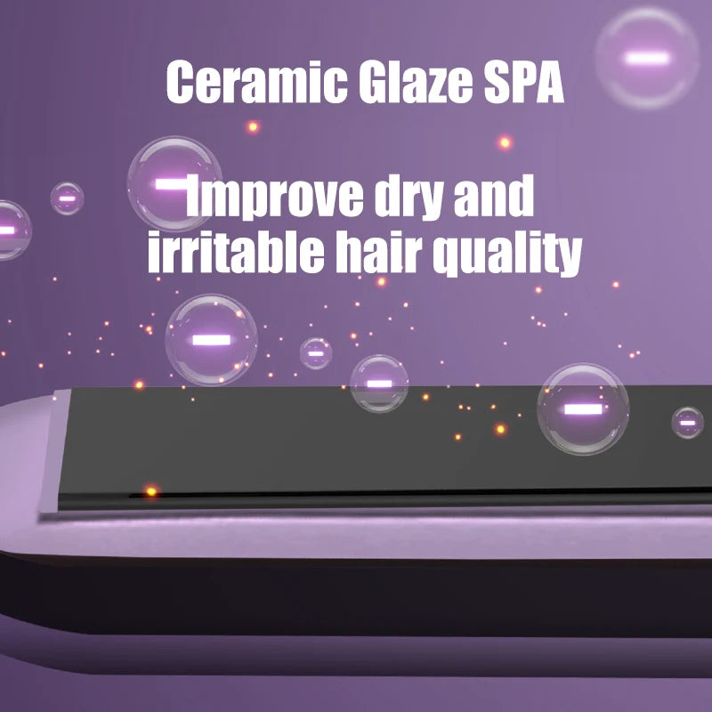 YIBER 2-in-1 Hair Straightener & 26mm Curler | Digital Display Hair Straightener Curler SWANS