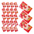 36-Pack Lunar New Year Red Envelopes Sheep Motif Hongbao Set Red Envelopes Set SWANS Default Title