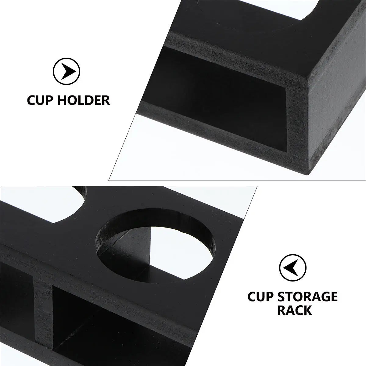 Wooden Cocktail Glass Holder & Cup Storage Rack for Bar Glass Storage Rack SWANS