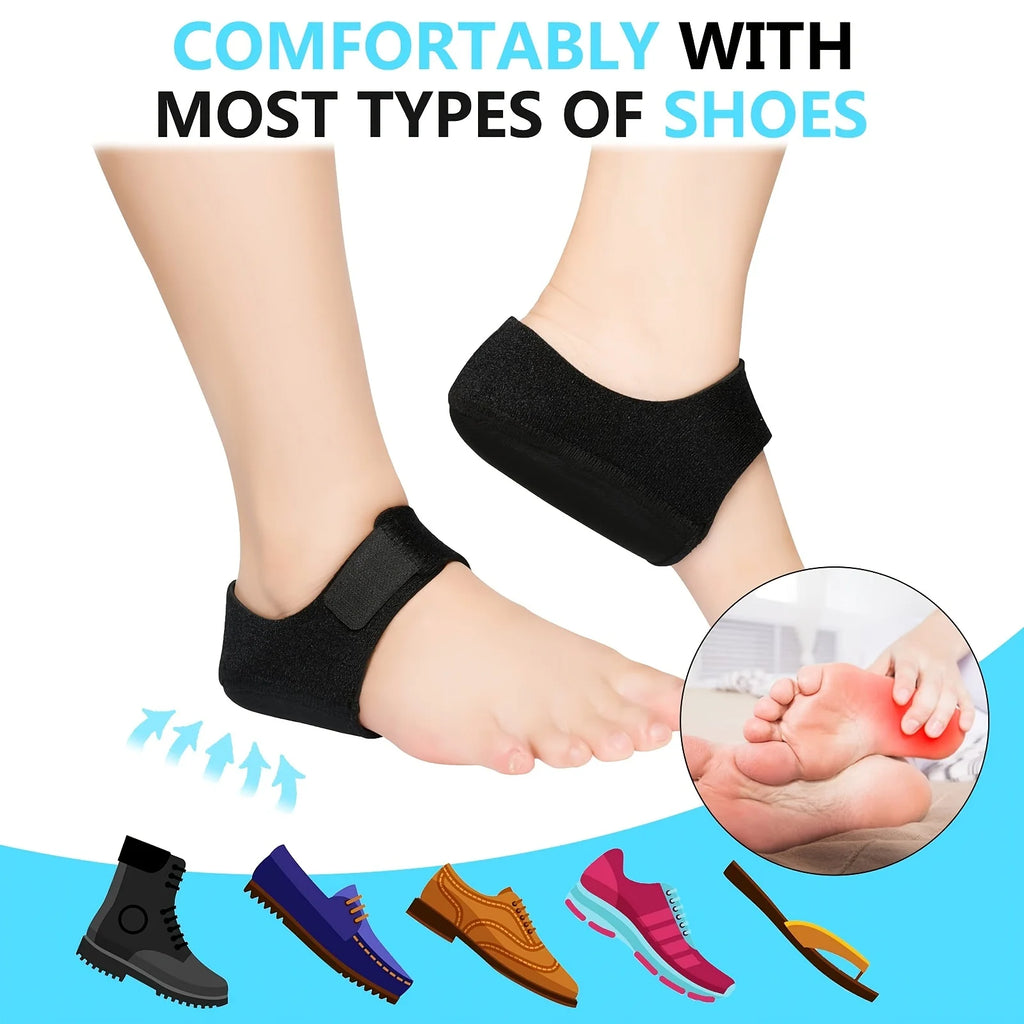 Adjustable Heel Support Sleeves – Padded Cushion Protectors Heel Support Sleeve SWANS