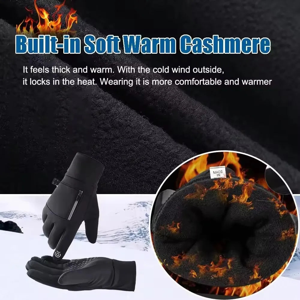 SWANS Winter Cycling Gloves Touchscreen Waterproof Windproof Winter Cycling Gloves SWANS