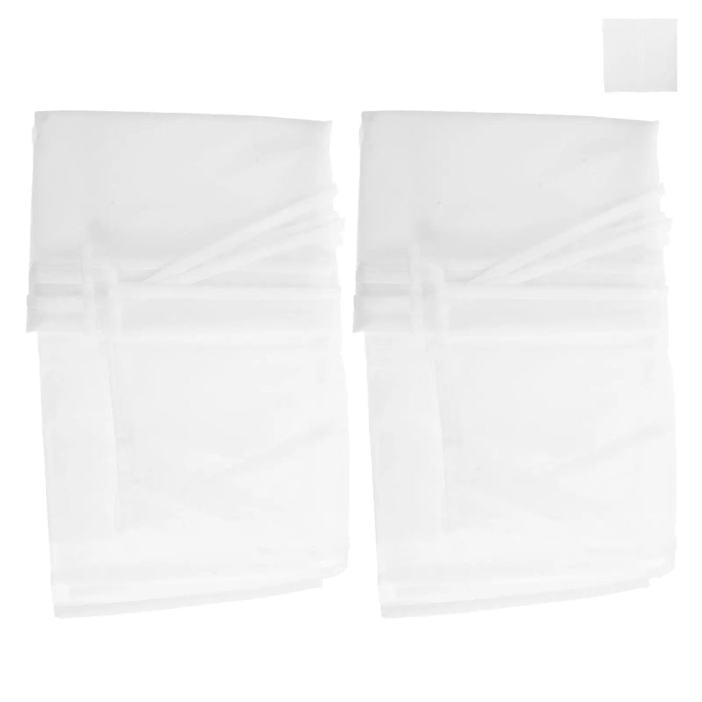 2-Pack Translucent Dustproof Clothing Covers for Open Closet Wardrobe Dust Cover SWANS
