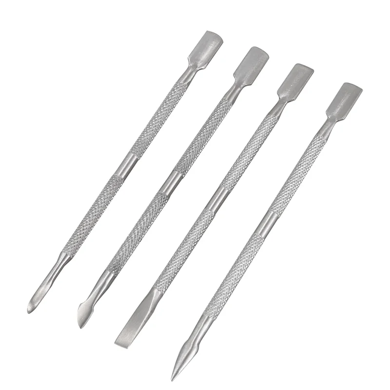 12-Piece Stainless Steel Nail Cuticle Pusher Manicure Pedicure Set Nail Cuticle Pusher Set SWANS