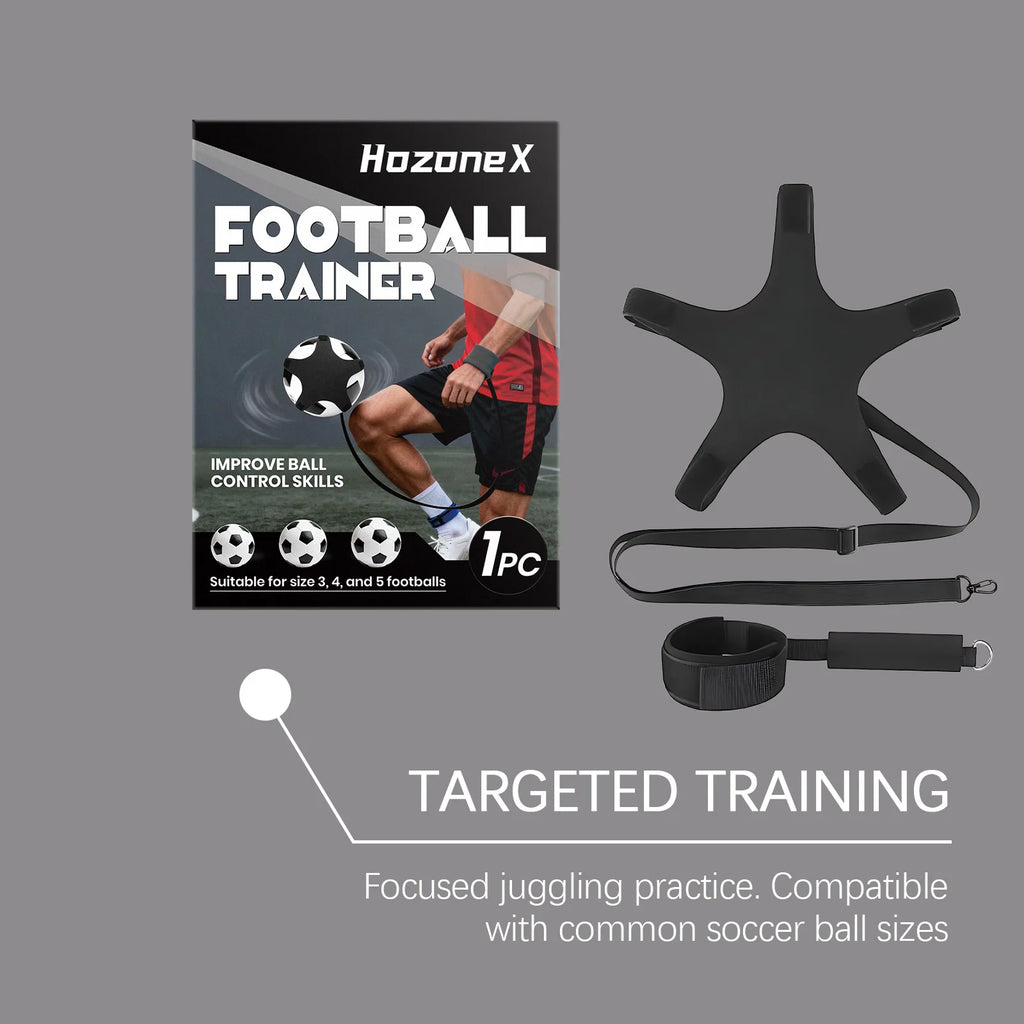 Adjustable Wristband Soccer Trainer – Size 3 4 5 Balls Soccer Training Aid SWANS