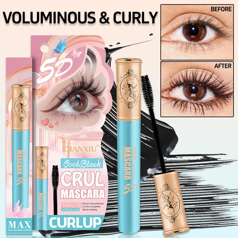Waterproof Volumizing Mascara – Lengthening & Curling Black Waterproof Mascara SWANS