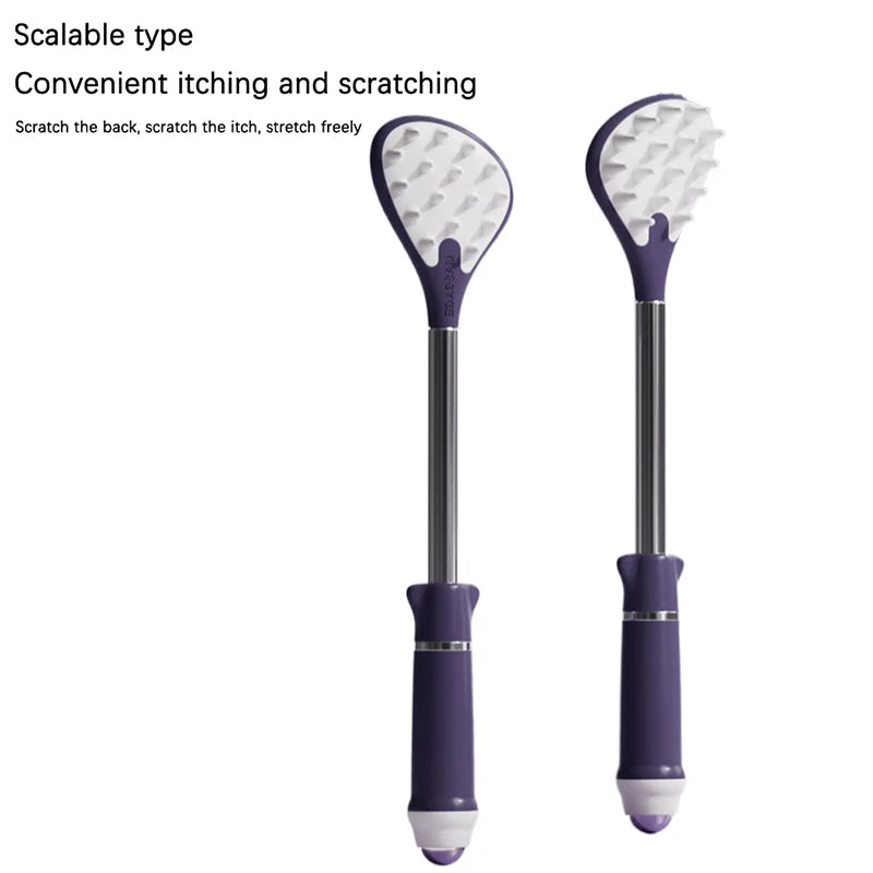 Telescopic Back Scratcher & Massager – Extendable Tool Back Scratcher Massager SWANS