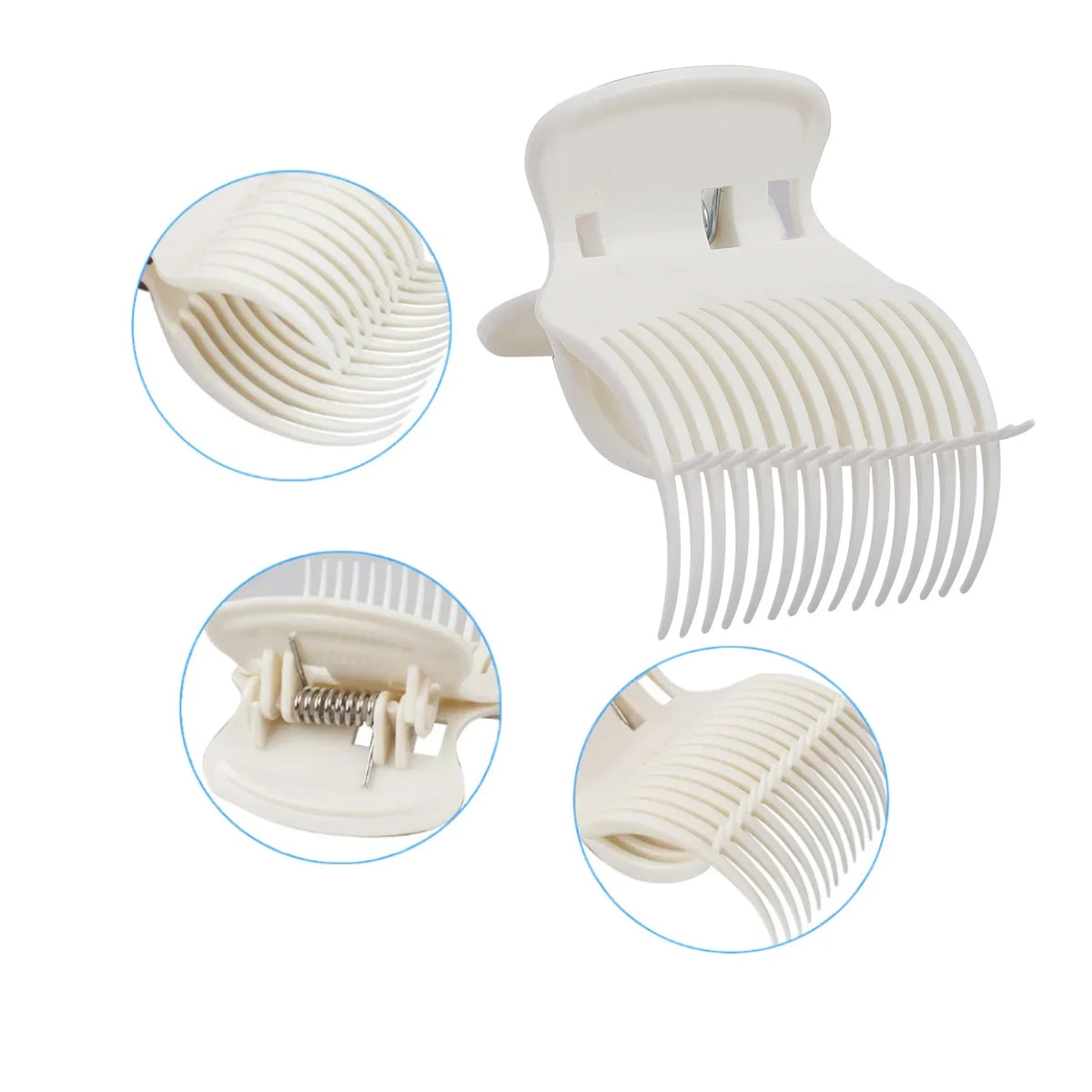 12-Pc Self-Grip Hair Rollers Set – Curlers & Styling Clips Hair Roller Set SWANS