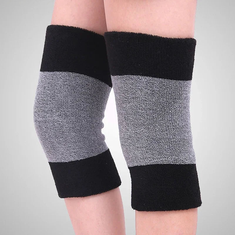 Thermal Knee Warmer Sleeves – Double Knit Bamboo Fiber, 1 Pair Knee Warmer Sleeves SWANS
