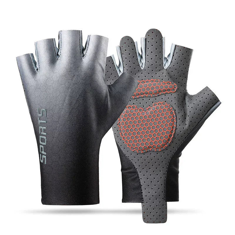SWANS Kids Anti-Slip Cycling Gloves – Boys & Girls Outdoor Kids Cycling Gloves SWANS Gray2 L